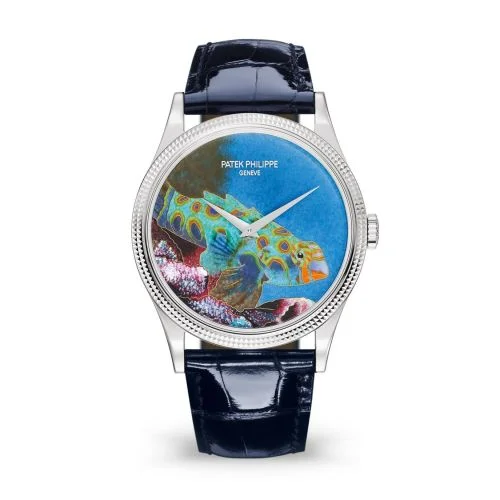 Patek Philippe - 5177G-013 Calatrava 5177G Italian Scenes / Tropical Fish