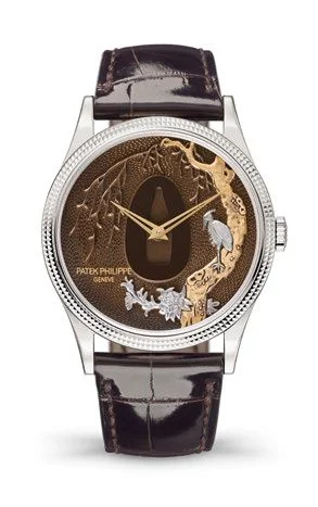 Patek Philippe - 5177G-029 Calatrava 5177 Tsuba – Bird and Branches
