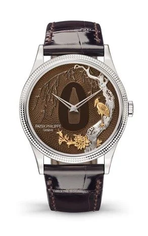 Patek Philippe - 5177G-036 Calatrava 5177 Tsuba – Bird and Branches