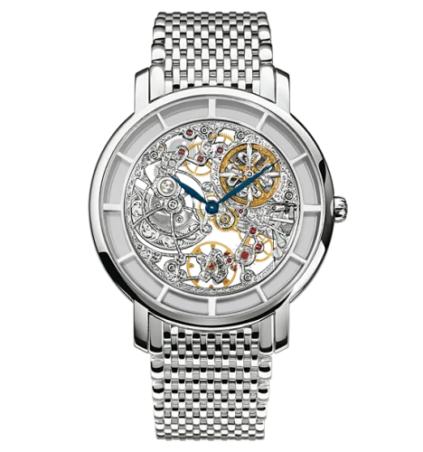 Patek Philippe - 5180/1G-010 Calatrava  5180 White Gold / Skeleton / Bracelet