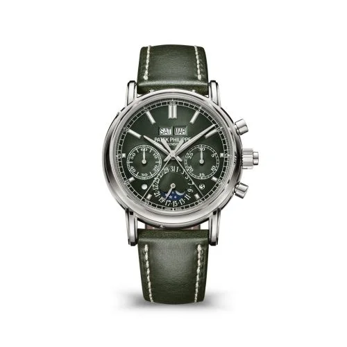 Patek Philippe Patek Philippe - 5204G-001 Perpetual Calendar Split-Seconds Chronograph 5204 White Gold / Olive