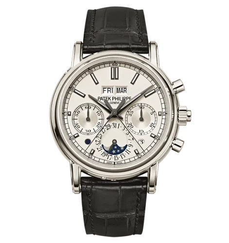 Patek Philippe Perpetual Calendar Split-Seconds Chronograph 5204 Platinum / Silver
