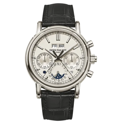 Patek Philippe Perpetual Calendar Split-Seconds Chronograph 5204 Platinum / Silver