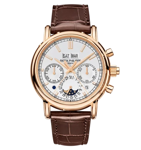 Patek Philippe Patek Philippe - 5204R-001 Perpetual Calendar Split-Seconds Chronograph 5204 Rose Gold / Silver
