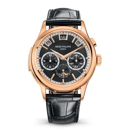 Patek Philippe Minute Repeater Perpetual Calendar Chronograph 5208 Rose Gold / Black