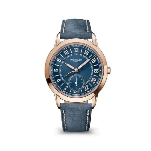 Patek Philippe Patek Philippe - 5224R-001 Calatrava Travel Time 24-Hour Rose Gold / Blue