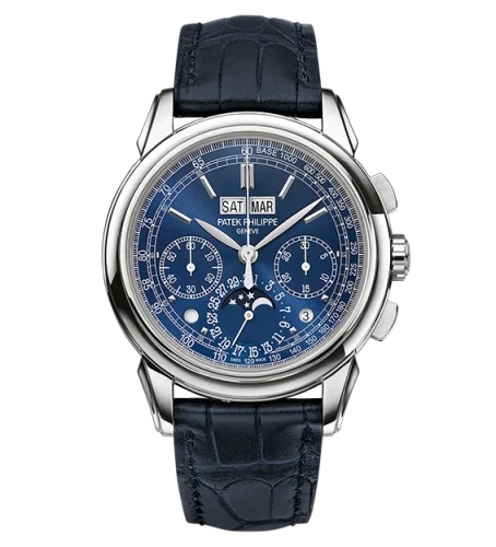 Patek Philippe Patek Philippe - 5270G-019 Perpetual Calendar Chronograph 5270 White Gold / Blue