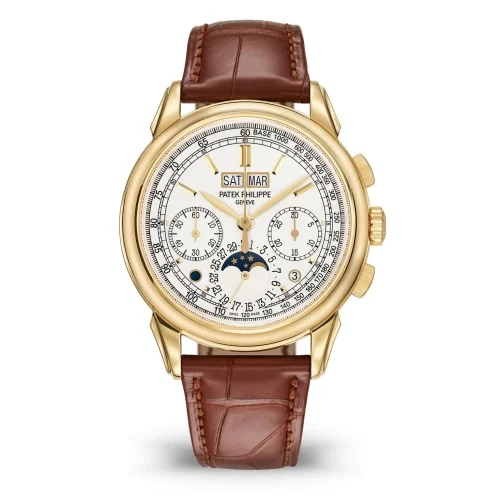 Patek Philippe Patek Philippe - 5270J-001 Perpetual Calendar Chronograph 5270 Yellow Gold / Silver