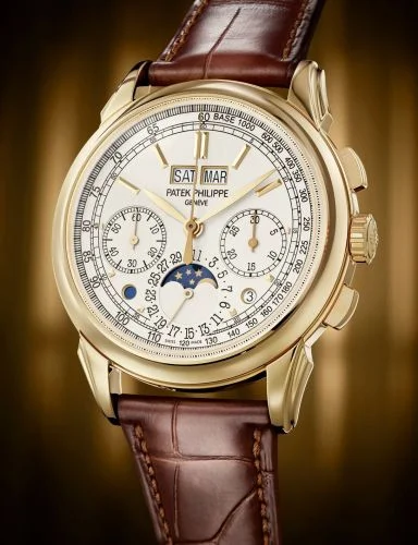 Patek Philippe Patek Philippe - 5270J-001 Perpetual Calendar Chronograph 5270 Yellow Gold / Silver