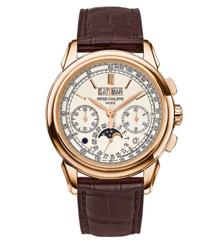 Patek Philippe Perpetual Calendar Chronograph 5270 Rose Gold / Silver