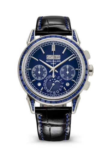 Patek Philippe Patek Philippe - 5271/11P-010 Perpetual Calendar Chronograph 5271 Platinum - Sapphire / Blue