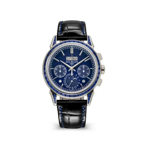 Patek Philippe Patek Philippe - 5271/11P-010 Perpetual Calendar Chronograph 5271 Platinum - Sapphire / Blue
