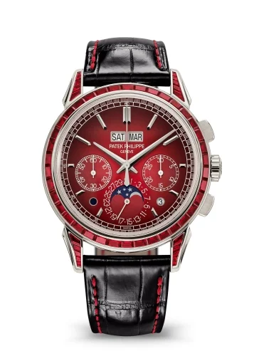 Patek Philippe Patek Philippe - 5271/12P-010 Perpetual Calendar Chronograph 5271 Platinum - Ruby / Red