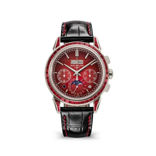 Patek Philippe Patek Philippe - 5271/12P-010 Perpetual Calendar Chronograph 5271 Platinum - Ruby / Red