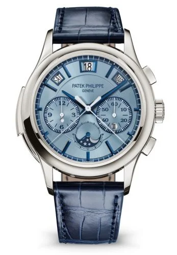 Patek Philippe Minute Repeater Split-Seconds Chronograph Perpetual Calendar White Gold / Ice Blue