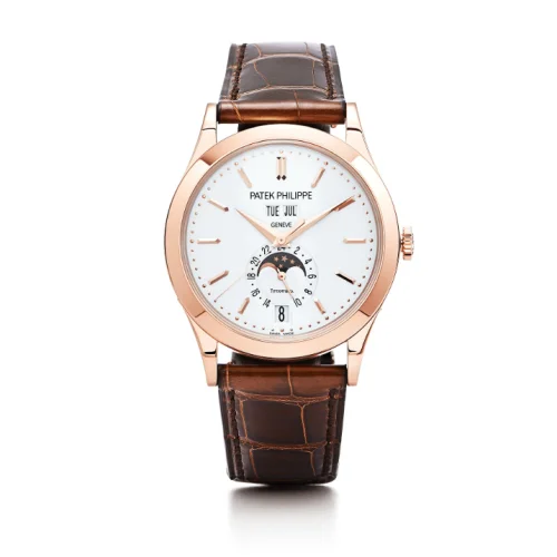 Patek Philippe - 5396R-011 T Annual Calendar 5396 Tiffany Rose Gold / Silver