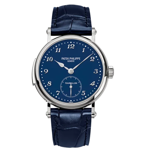 Patek Philippe - 5539G-010 Tourbillon Minute Repeater 5539 White Gold / Blue