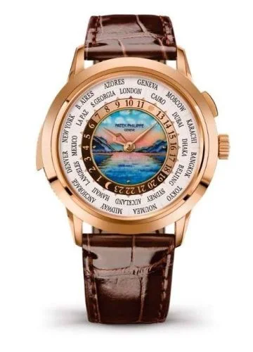 Patek Philippe - 5531R-016 World Time Minute Repeater Rose Gold / Lake Thun