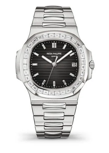 Patek Philippe - 5711/110P-001 Nautilus 5711 Platinum - Baguette / Grey