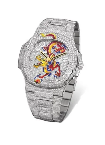 Patek Philippe - 5720/1G-001  Nautilus 5720 White Gold Shanghai