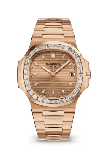 Patek Philippe - 5723/1R-001 Nautilus 5723 Rose Gold - Diamond / Rose