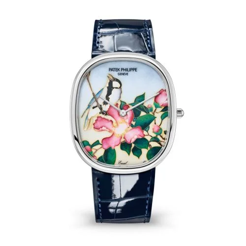 Patek Philippe - 5738/50G-001 Golden Ellipse 5738 White Gold / Japanese Prints