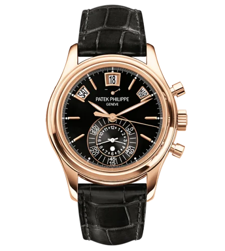 Patek Philippe - 5960R-010 Annual Calendar Chronograph 5960 Rose Gold / Black
