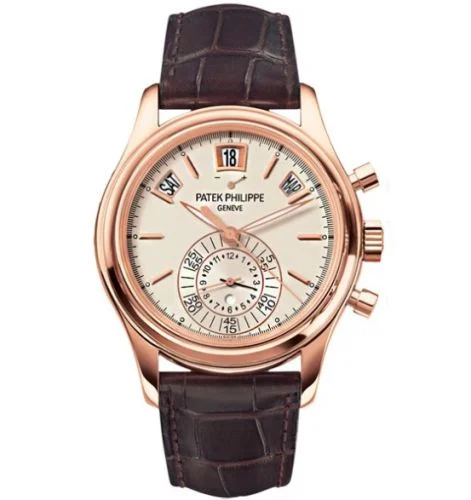 Patek Philippe - 5960R-011 Annual Calendar Chronograph 5960 Rose Gold / Silver