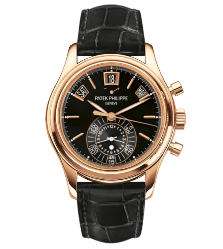 Patek Philippe - 5960R-012 Annual Calendar Chronograph 5960 Rose Gold / Black