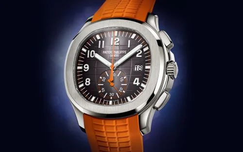 Patek Philippe Patek Philippe - 5968A-001 Aquanaut Chronograph 5968 Stainless Steel / Black / Rubber