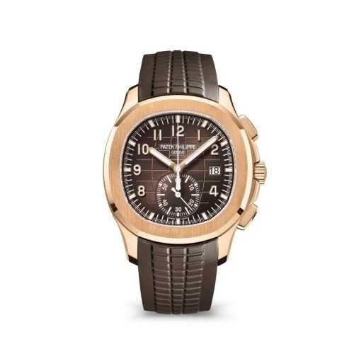 Patek Philippe Aquanaut Chronograph 5968 Rose Gold / Brown / Rubber