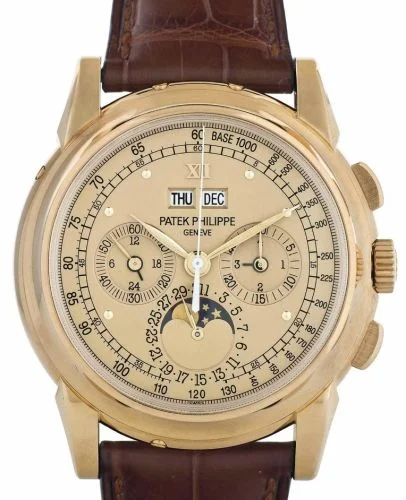 Patek Philippe - 5970J-Roman Perpetual Calendar Chronograph 5970 Yellow Gold / Gold