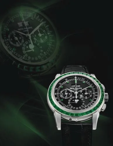 Patek Philippe - 5971/13P-010 Perpetual Calendar Chronograph 5971 Emerald