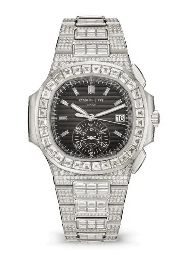 Patek Philippe Patek Philippe - 5980/1400G-010 Nautilus 5980 White Gold - Diamond / Black
