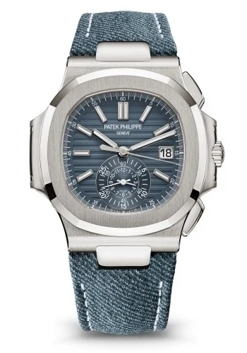 Patek Philippe Patek Philippe - 5980/60G-001 Nautilus 5980 White Gold / Black