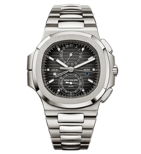 Patek Philippe Patek Philippe - 5990/1A-001 Nautilus Travel Time Stainless Steel / Black