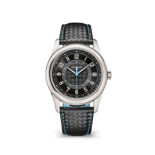 Patek Philippe - 6007G-010 Calatrava White Gold / Black - Red