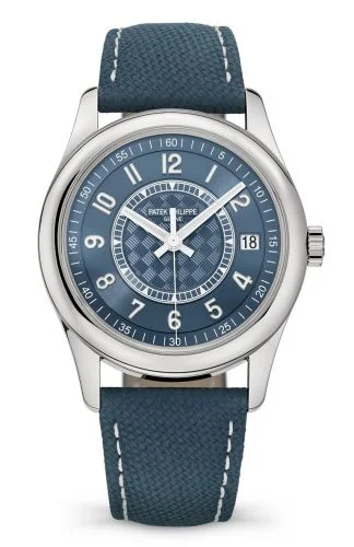 Patek Philippe - 6007A-001 Calatrava Stainless Steel / Blue