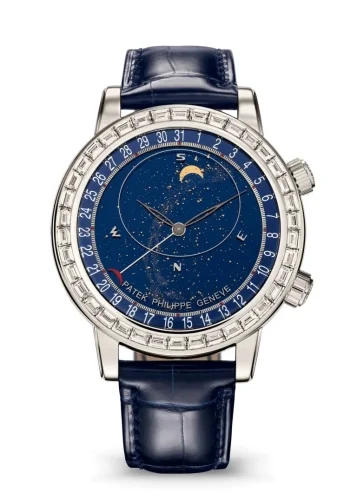 Patek Philippe Patek Philippe - 6104P-010 Celestial 6104 Platinum - Diamond / Blue