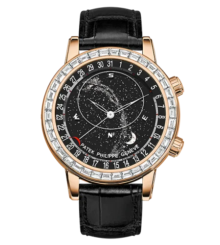 Patek Philippe - 6104R-001 Celestial 6104 Rose Gold / Black