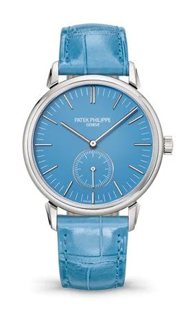 Patek Philippe - 6127G-010 Calatrava 6127 White Gold / Light Blue / Tokyo 2023