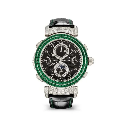 Patek Philippe - 6300/403G-001 Grandmaster Chime 6300 White Gold - Emerald / Black