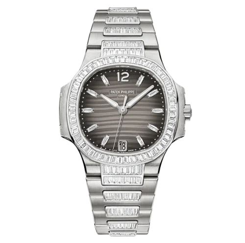 Patek Philippe - 7014/1G-001 Nautilus 7014 White Gold / Grey