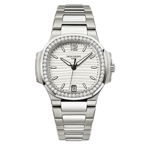 Patek Philippe - 7018/1A-001 Nautilus 7018 'Silvery White' Stainless Steel / White