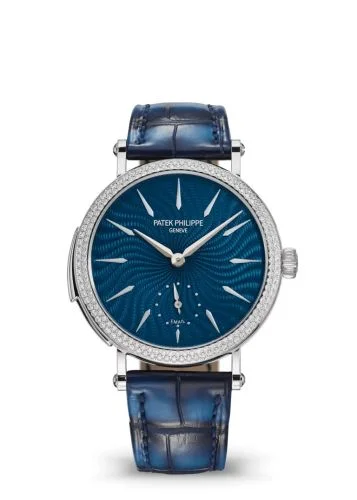 Patek Philippe - 7040/250G-001 Ladies Minute Repeater White Gold / Diamond / Blue