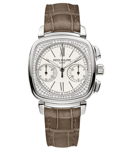 Patek Philippe Chronograph 7071 White Gold Silver