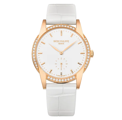 Patek Philippe - 7122/200R-001 Calatrava 7122 Rose Gold / White