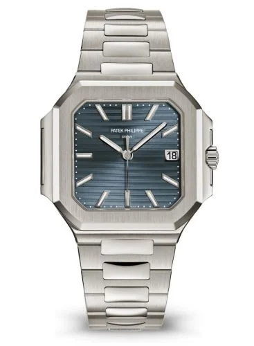 Patek Philippe - 7128/1G-001 Cubitus Date 40 White Gold / Blue