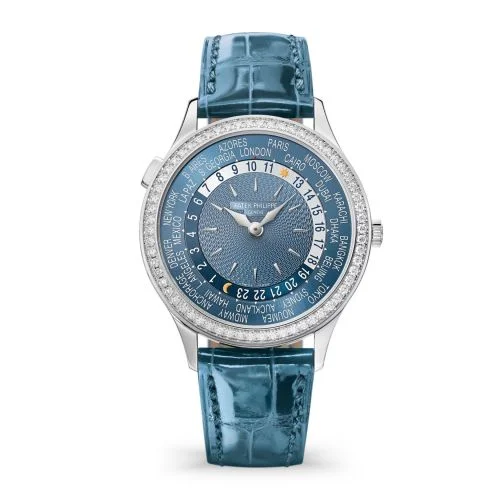 Patek Philippe - 7130G-016 World Time 7130 White Gold / Blue - Beijing