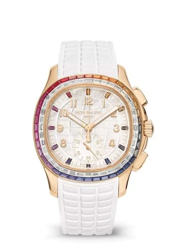 Patek Philippe Patek Philippe - 7968/300R-001 Aquanaut Luce Rainbow Chronograph Rose Gold / MOP